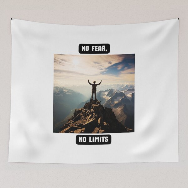 Item preview, No Fear, No Limits designed and sold by STO1KA.