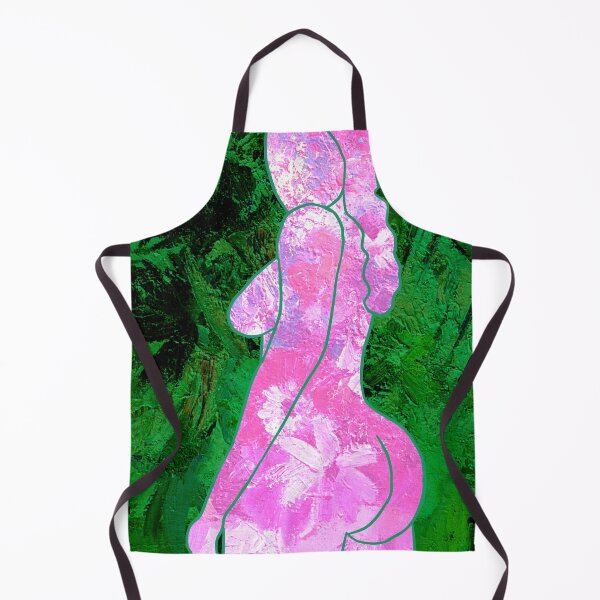 Item preview, Female nude, semi-abstract digital painting designed and sold by pulchritude560.