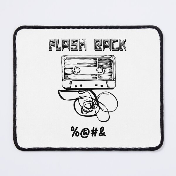 Item preview, Flash Back %@#& - Cassette Tapes And Swear Words designed and sold by Oaks Creations.