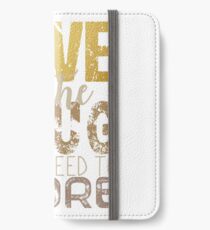 Love is the drug iPhone Wallet/Case/Skin