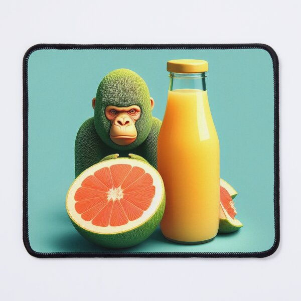 Item preview, Gorilla with Grapefruit juice, Neo-Minimalism designed and sold by ComputerContent.