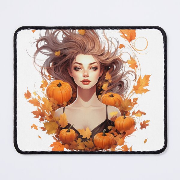 Item preview,  Autumn Women and Pumpkins - Gift for Women, Gift for Men designed and sold by WeekendSurprise.