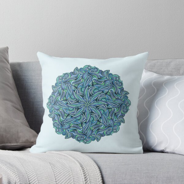 Artikelvorschau, Flutwellen-Mandala entworfen und verkauft von Lilydesantis.