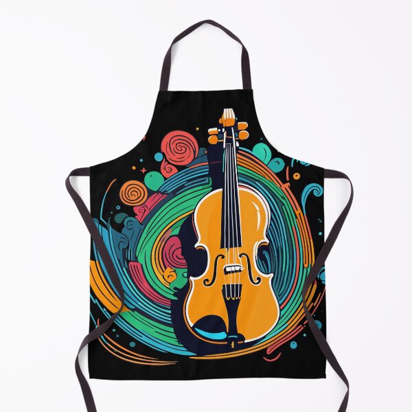 Item preview, Violin Art With Color designed and sold by HoruxDesign.
