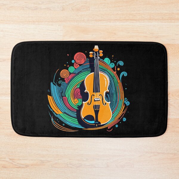 Item preview, Violin Art With Color designed and sold by HoruxDesign.