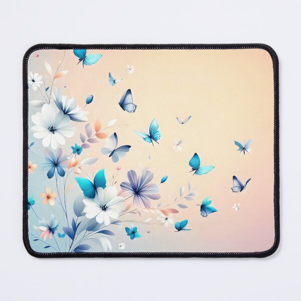 Artikelvorschau, Fliegende Blumen und Schmetterlinge unter der Sonne entworfen und verkauft von VisualFeeling.