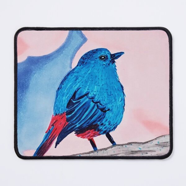 Item preview, Round Blue Bird designed and sold by KayleeRoseArt.