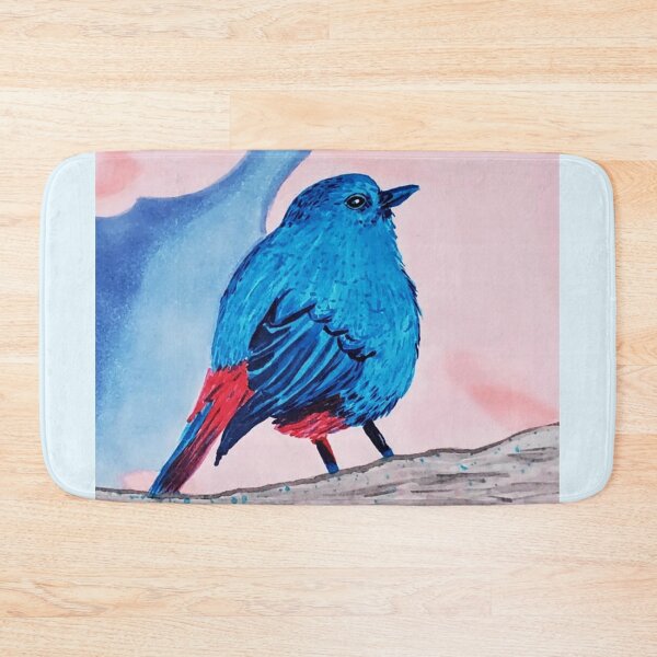 Item preview, Round Blue Bird designed and sold by KayleeRoseArt.