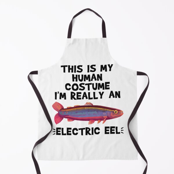 Item preview, This Is My Human Costume I'm Really An Electric Eel Fish designed and sold by Stick-Artistry.