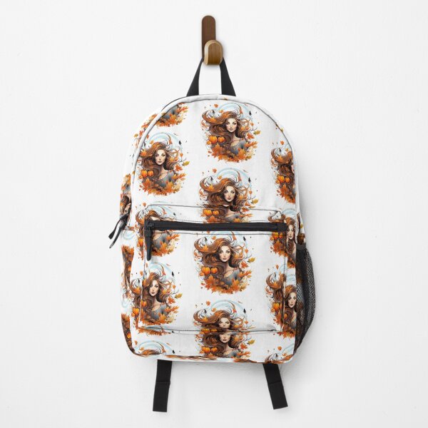 Item preview, Autumn Women and Pumpkins - Gift for Women, Gift for Men designed and sold by WeekendSurprise.