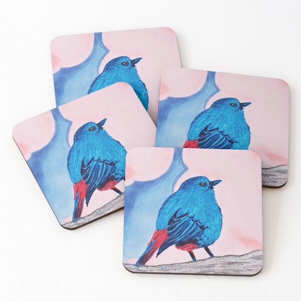 Item preview, Round Blue Bird designed and sold by KayleeRoseArt.