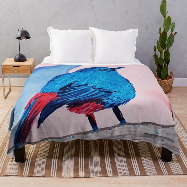 Item preview, Round Blue Bird designed and sold by KayleeRoseArt.