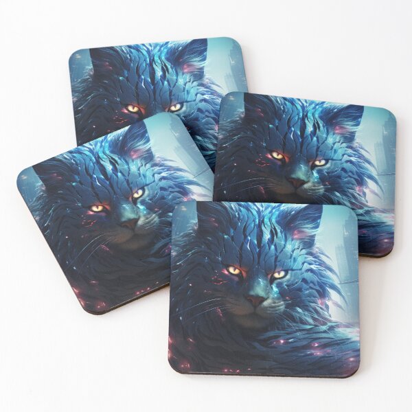Item preview, The Blue Feline's Night Odyssey designed and sold by Newpixelland.