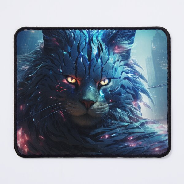 Item preview, The Blue Feline's Night Odyssey designed and sold by Newpixelland.