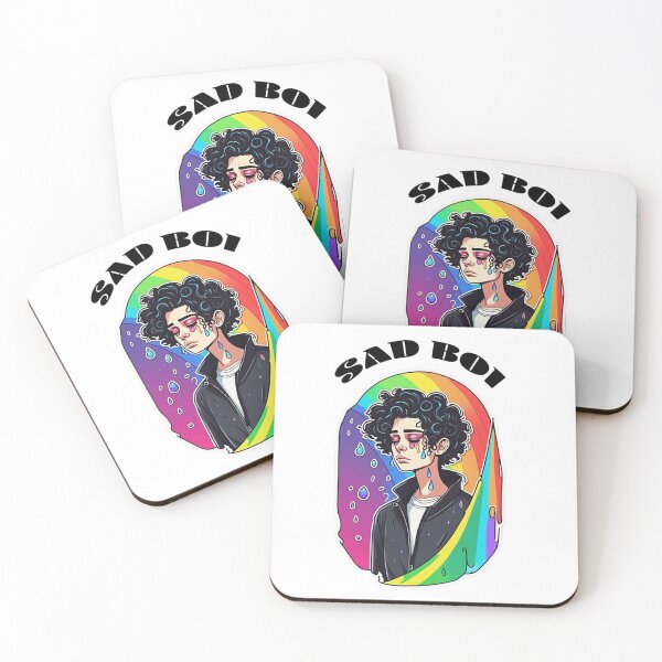 Item preview, Sad Boi Cries Queer Tears designed and sold by SievesWeaves.