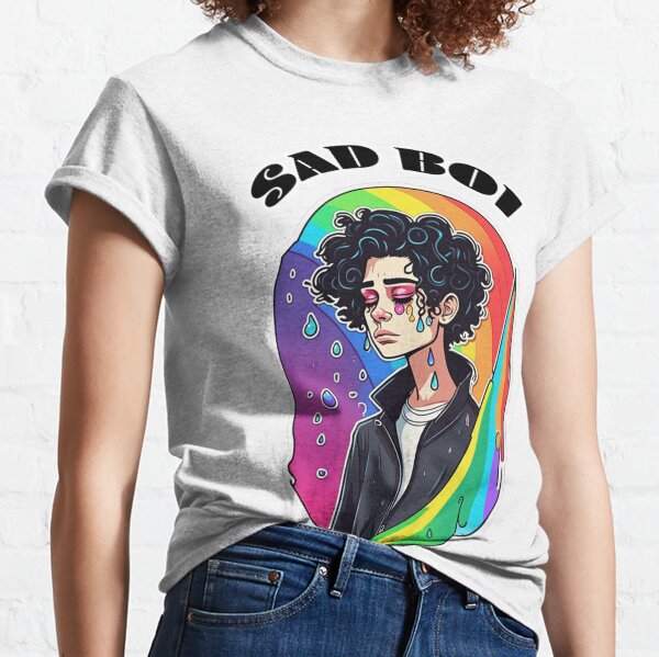 Sad Boi Cries Queer Tears Classic T-Shirt