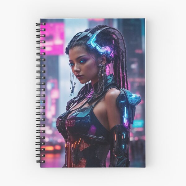 Item preview, Neon Nexus: The Sentient City Cyberpunk Artwork - Futuristic AI, Rebels, and Hackers designed and sold by luminamatrixart.