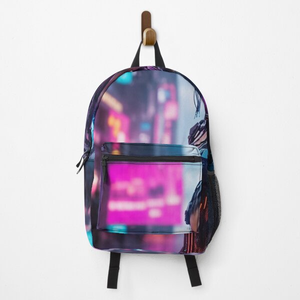 Item preview, Neon Nexus: The Sentient City Cyberpunk Artwork - Futuristic AI, Rebels, and Hackers designed and sold by luminamatrixart.