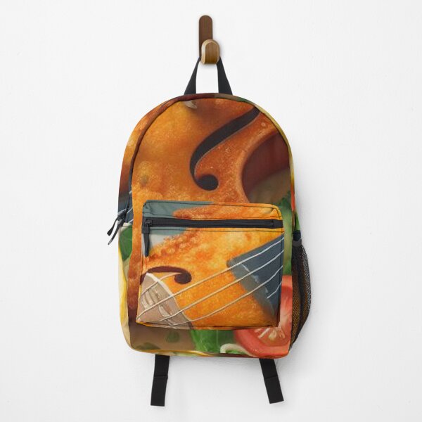 Item preview, Violin Chicken Parmesan, Surrealism designed and sold by ComputerContent.