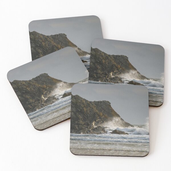 Item preview, Rough Seas at Porth Darfarch  designed and sold by heidipics.