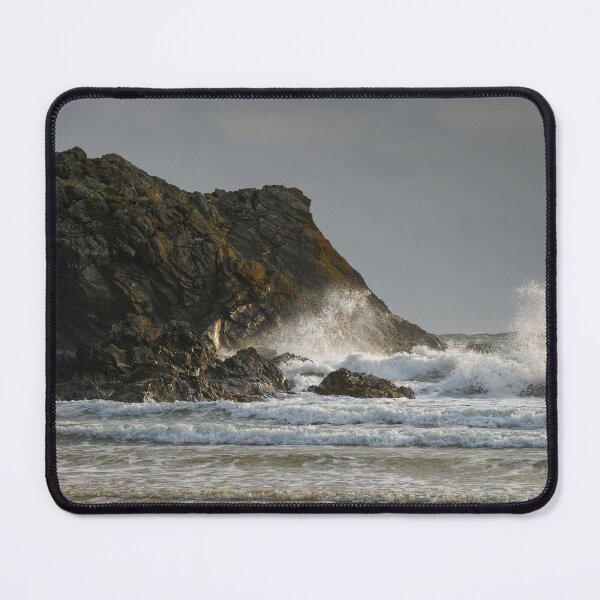 Item preview, Rough Seas at Porth Darfarch  designed and sold by heidipics.