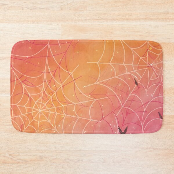 Item preview, Halloween themed pattern - Orange Spiderweb designed and sold by ManuelAndreas.