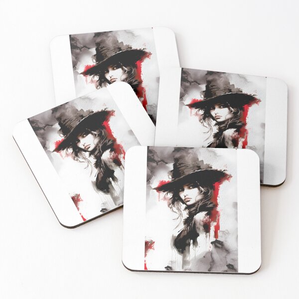 Item preview, Abstract Portrait of a Woman in colorful waterpaint designed and sold by ManuelAndreas.
