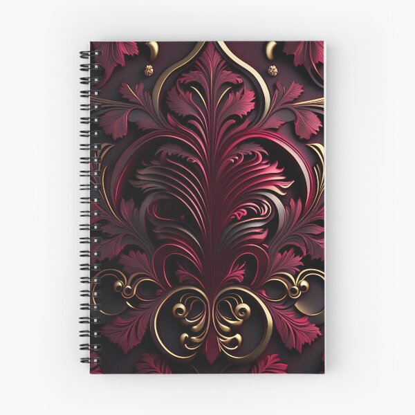 Item preview, Elegant Burgundy & Gold Baroque Design designed and sold by BrandBespoke.