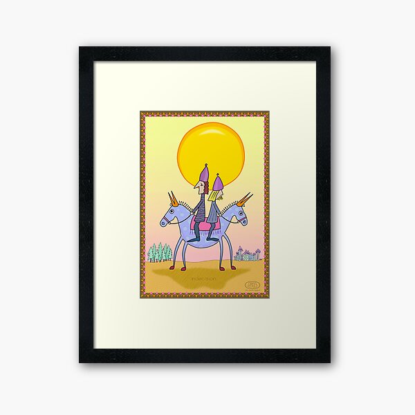 Indecision Framed Art Print