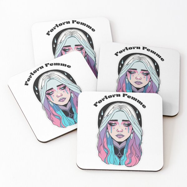 Item preview, Forlorn Femme Cries Queer Tears designed and sold by SievesWeaves.
