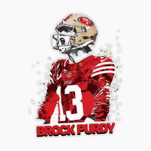 Brock Purdy Jersey Sticker for Sale by IrmaWillis