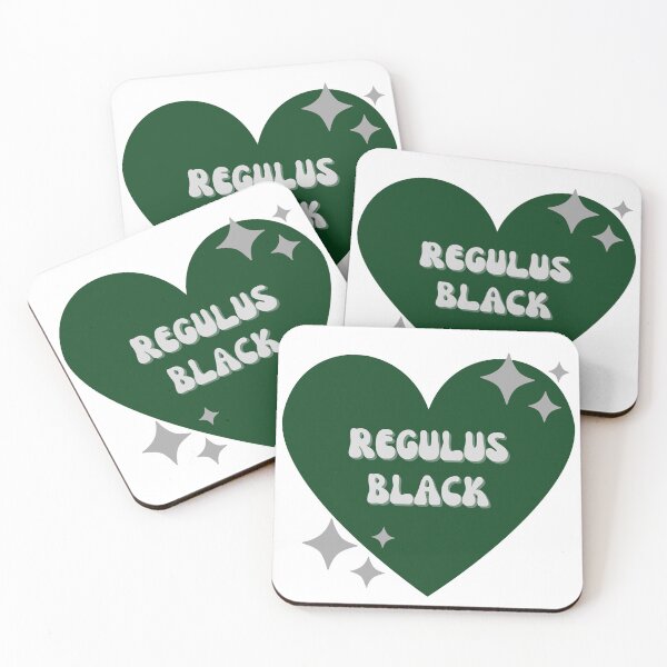 Item preview, Regulus Black Heart designed and sold by fairyringsart.