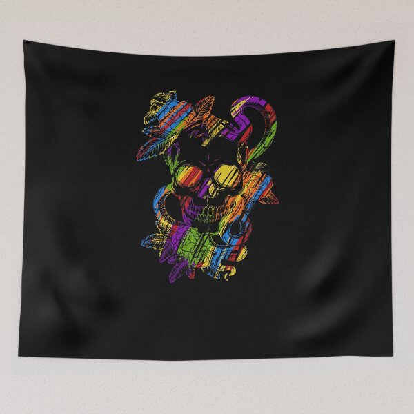 Item preview, Skull in colour  designed and sold by SoulTrekking.