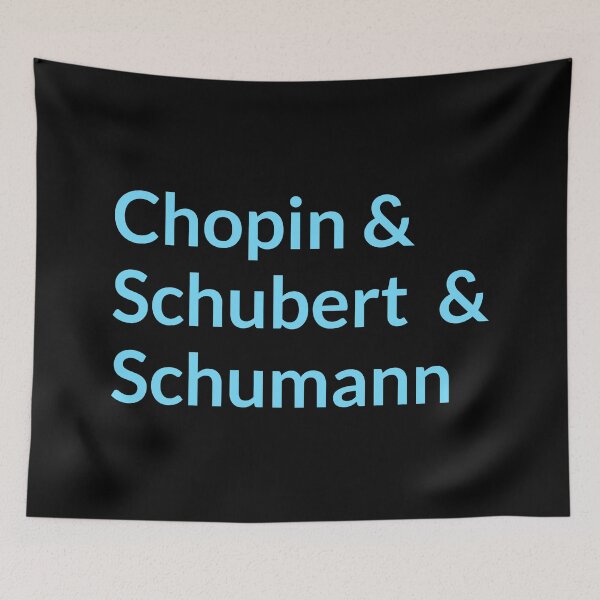 Item preview, Classical music composers - Schubert Schumann Chopin designed and sold by Inspirationmotivation.
