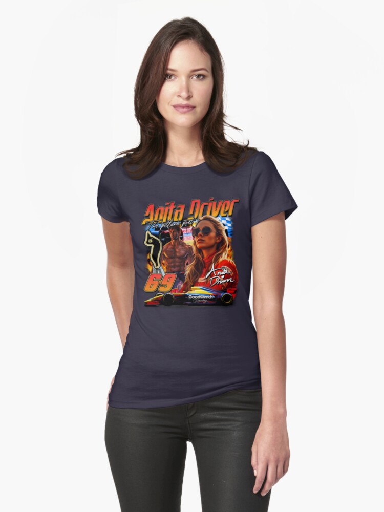 Thumbnail 1 of 3, Fitted T-Shirt, Anita Driver Official Shirt designed and sold by anitadriver.