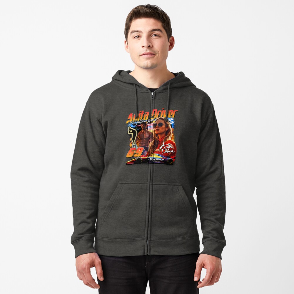Item preview, Zipped Hoodie designed and sold by anitadriver.
