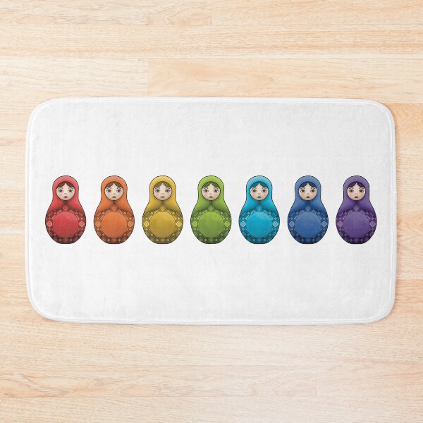 Item preview, Rainbow Matryoshka Revamped designed and sold by MadeByGeeClowes.