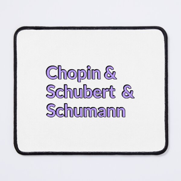 Item preview, Classical music composers - Schubert Schumann Chopin designed and sold by Inspirationmotivation.