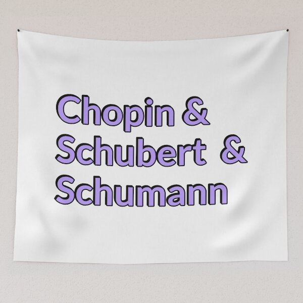 Item preview, Classical music composers - Schubert Schumann Chopin designed and sold by Inspirationmotivation.