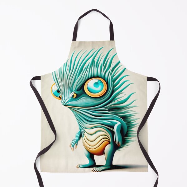 Item preview, Friendly Blue Monster with Big Eyes designed and sold by Rafal Saluszewski.