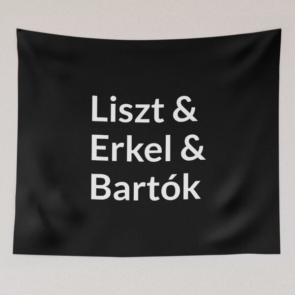 Item preview, Hungarian composers - Liszt Erkel Bartok designed and sold by Inspirationmotivation.