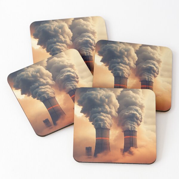 Item preview, Nuclear Cooling Towers designed and sold by DigitizedArt.