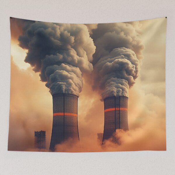 Item preview, Nuclear Cooling Towers designed and sold by DigitizedArt.