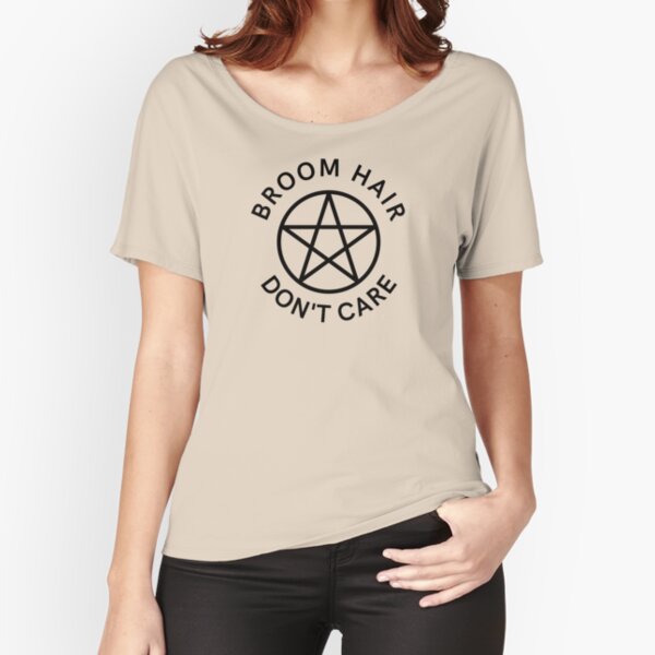 Item preview, Broom Hair Don't Care Funny Pagan Wiccan Cheeky Witch® designed and sold by cheekywitch.