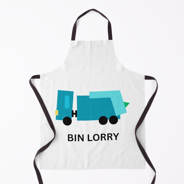 Item preview, garbage truck blue theme IRE/UK text v4 designed and sold by fishpressink.