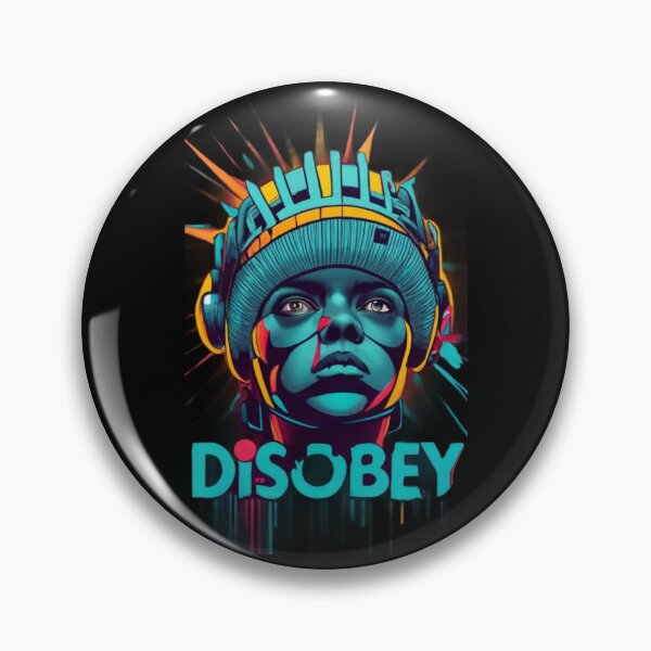 Item preview, abstract colorful child face with disobedience designed and sold by ArtFeverShop.