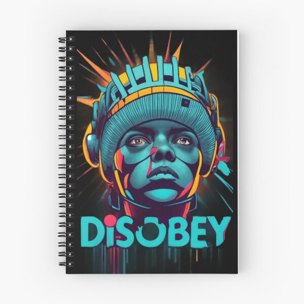 Item preview, abstract colorful child face with disobedience designed and sold by ArtFeverShop.
