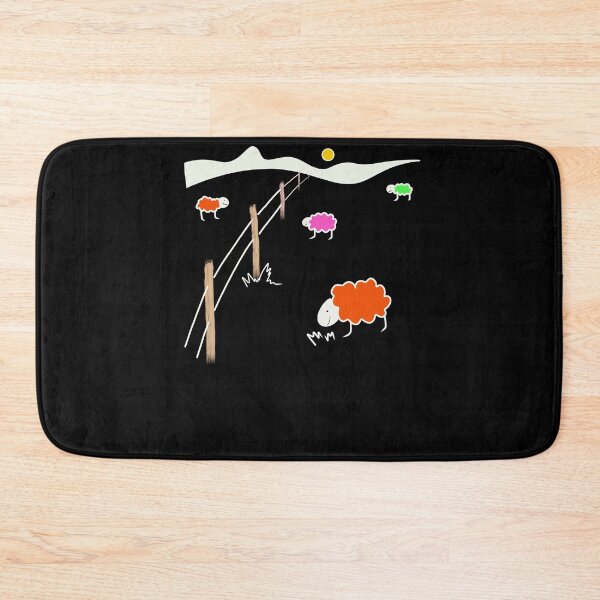 Item preview, Sheep ewe in field Wales Cymru colour  designed and sold by SoulTrekking.