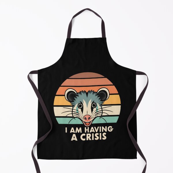 Item preview, Simple Cartoon Possum "I Am Having a Crisis" designed and sold by nicestr.