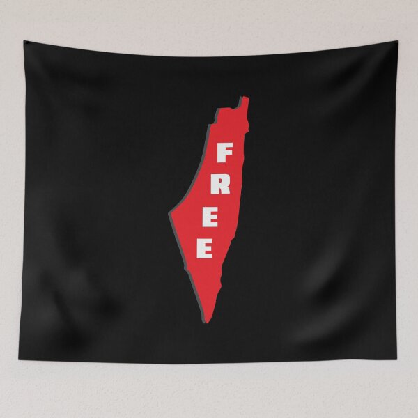 Item preview, Free Palestine Map designed and sold by wtfbba.